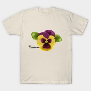 Capricorn Floral Zodiac T-Shirt